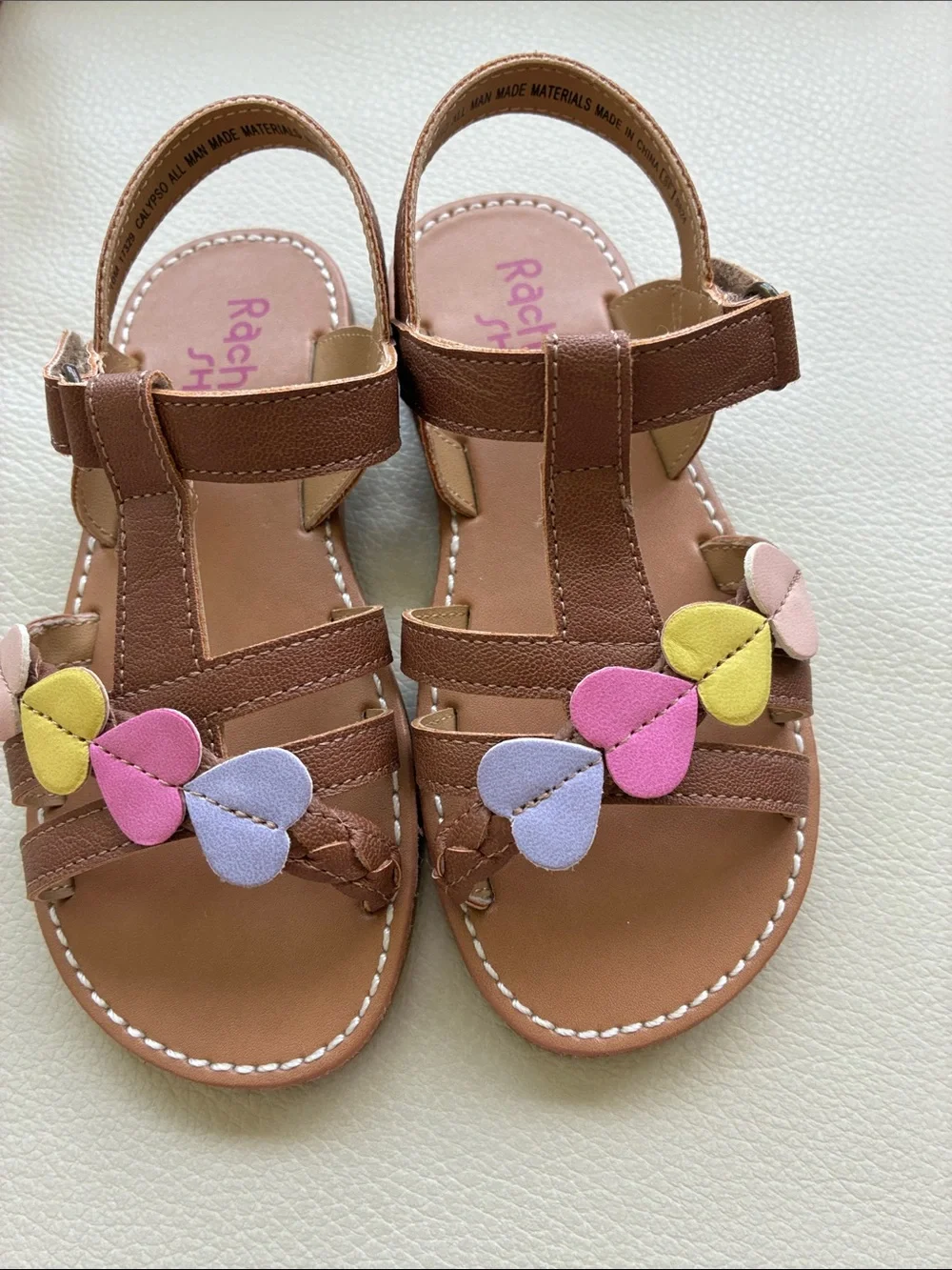 Girls Size 10 Summer Sandals -2pair - Picture 4 of 6